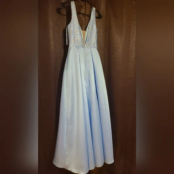 B.darlin blue dress - Picture 2 of 3